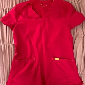 Figs scrub top size XS